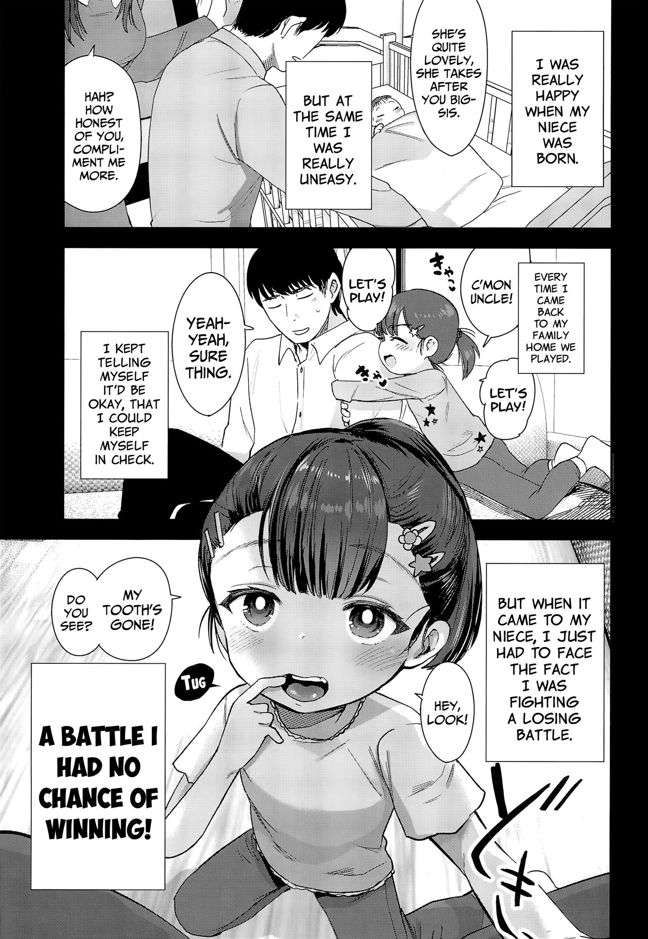 Incest Series — I Cant Go Back To My Childhood Home Because My Niece Is There [C97 Barumishu Ronrinri Ronri]