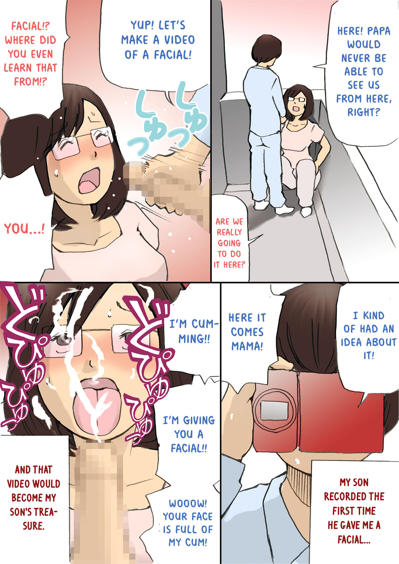 Incest Series — Let Me Fuck Your Pussy, Mom [Shiki Hanana] [English] [Otokonoko Scans]