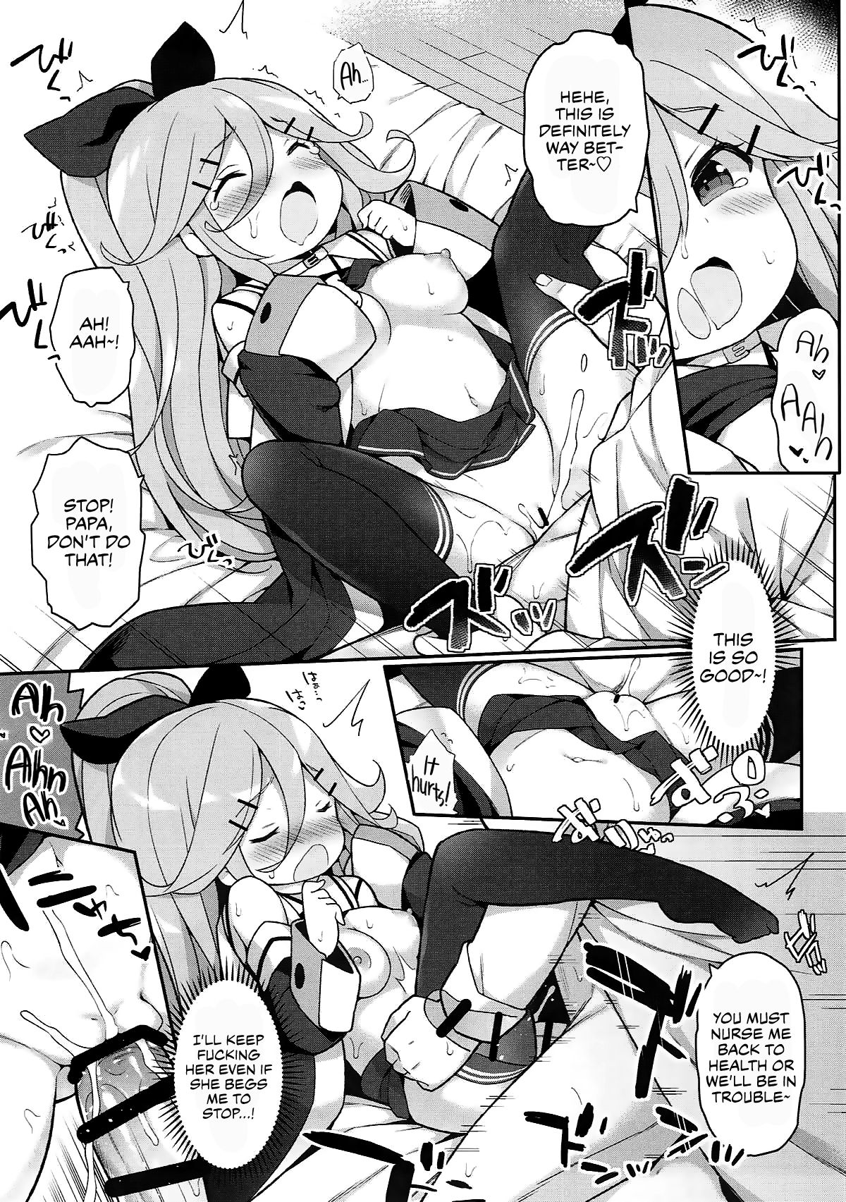 Incest Series — Let’s Nurse Daddy Back to Health with Hardcore Creampie Sex! [C93 Gakushokutei Watanon Kantai Collection KanColle English The Chrysanthemum Translations]