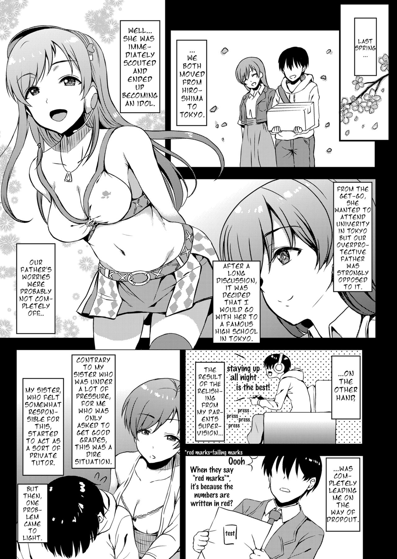 Incest Series — Little Brother Gets Fucked Hard By Big Sister [Esora Note (Majima Shiroyuki)]