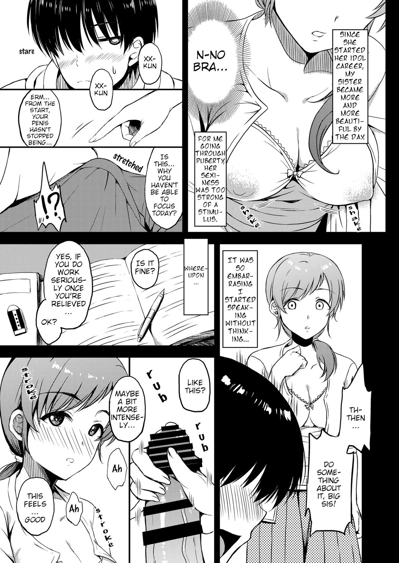 Incest Series — Little Brother Gets Fucked Hard By Big Sister [Esora Note (Majima Shiroyuki)]