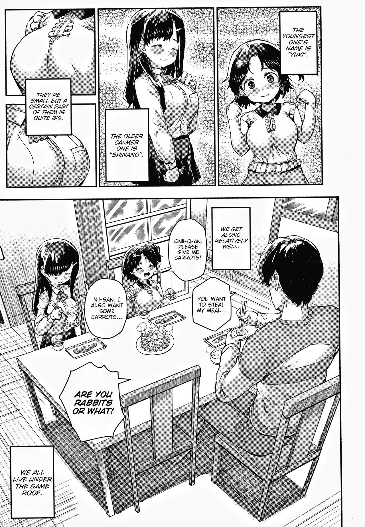 Incest Series — Minimum Gigantic Breasts Little Sisters Raw Fucking Hardcore Action [Sakimori Dan]