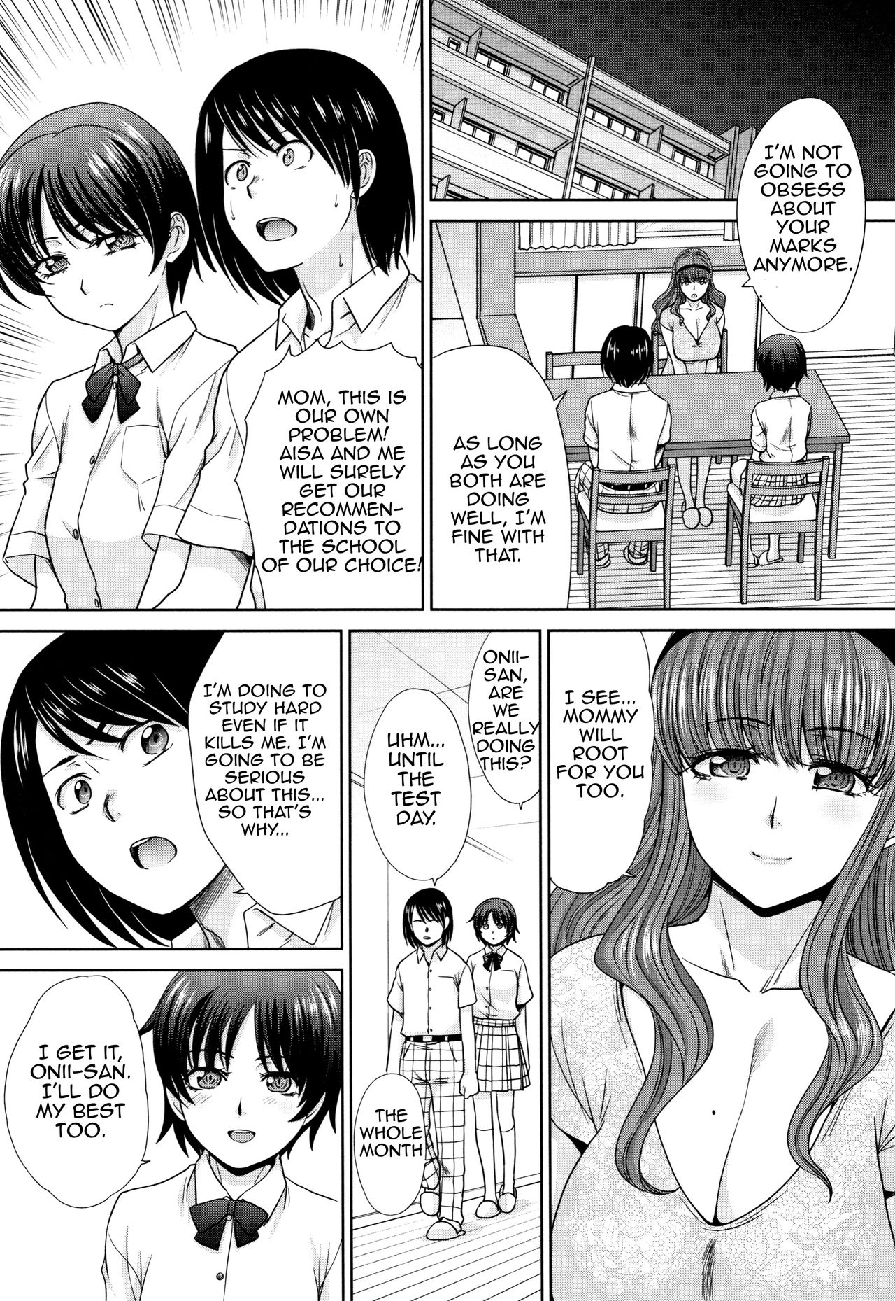 Incest Series — Mother and Younger Sister Fucked Hardcore by Same Man [Itaba Hiroshi] [Amoskandy]