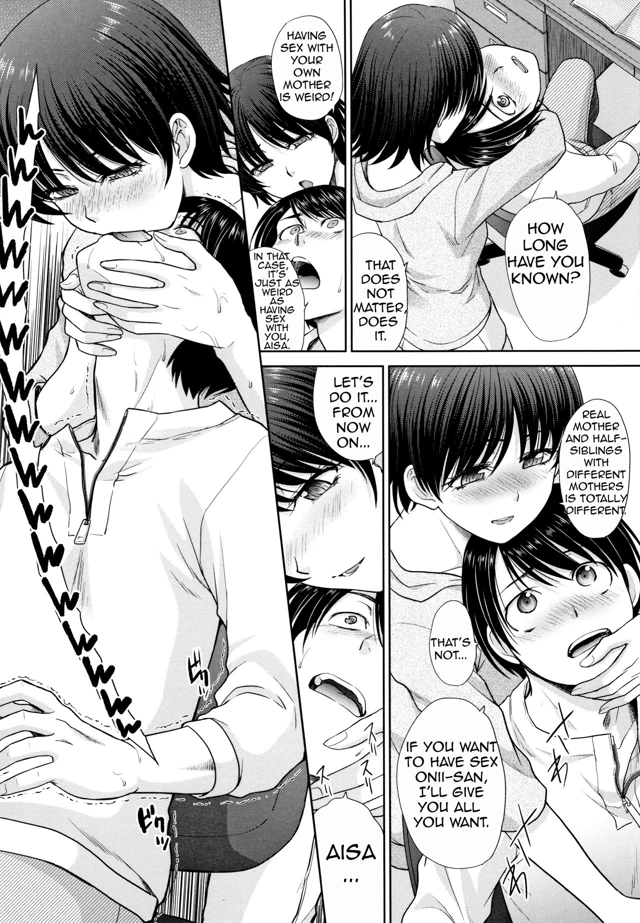 Incest Series — Mother and Younger Sister Fucked Hardcore by Same Man [Itaba Hiroshi] [Amoskandy]