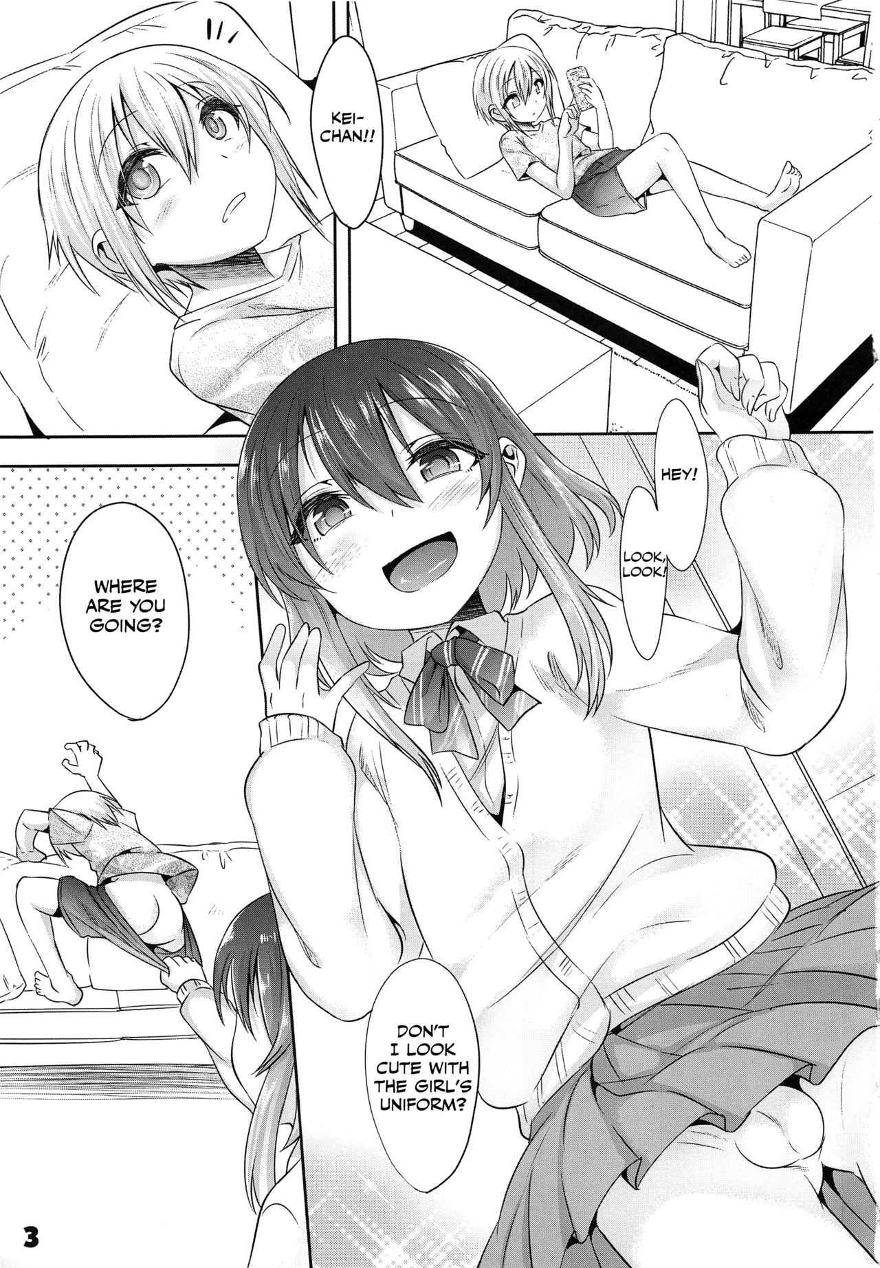 Incest Series —  My Big Brother Fucks Me Senseless With His Huge Cock  [C94 EGO DANCE Nanamatsu Kenji Otokonoko Scans]