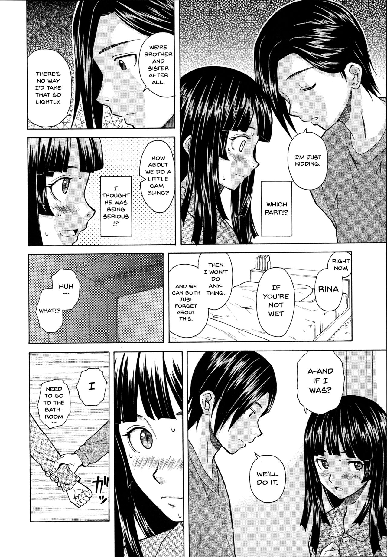 Incest Series —  My Brother’s Little Sister Fucks Him Hard and Takes His Cum