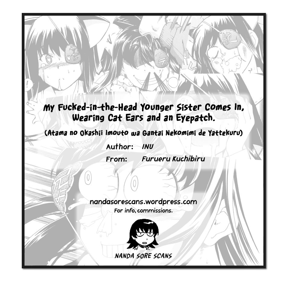 Incest Series — My Crazy Little Sister Wearing Cat Ears and an Eyepatch Fucks Hard with Trembling Lips [INU]