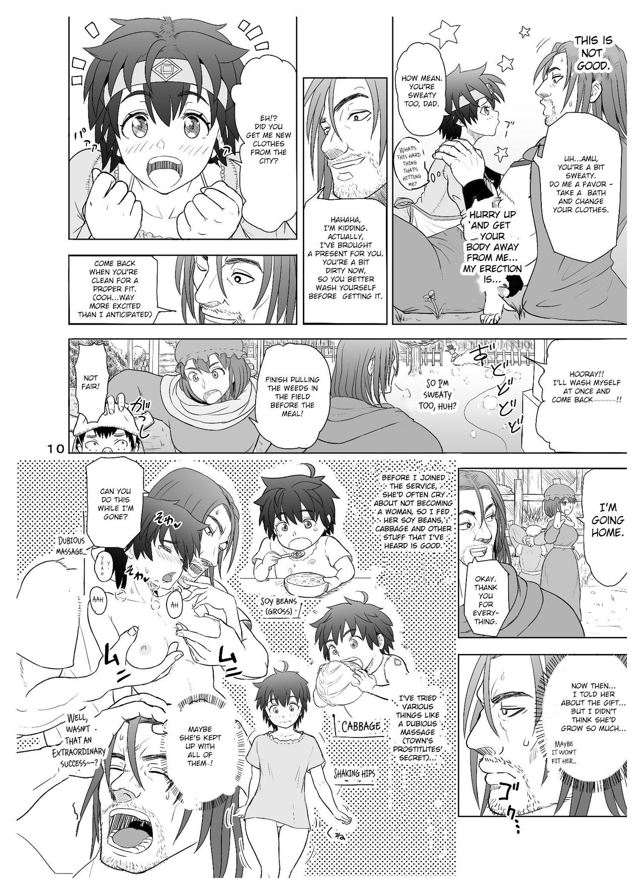 Incest Series —  My Dad is a Wolf Man [Datte Otoko wa Kedamono da mono Dai 1-wa]