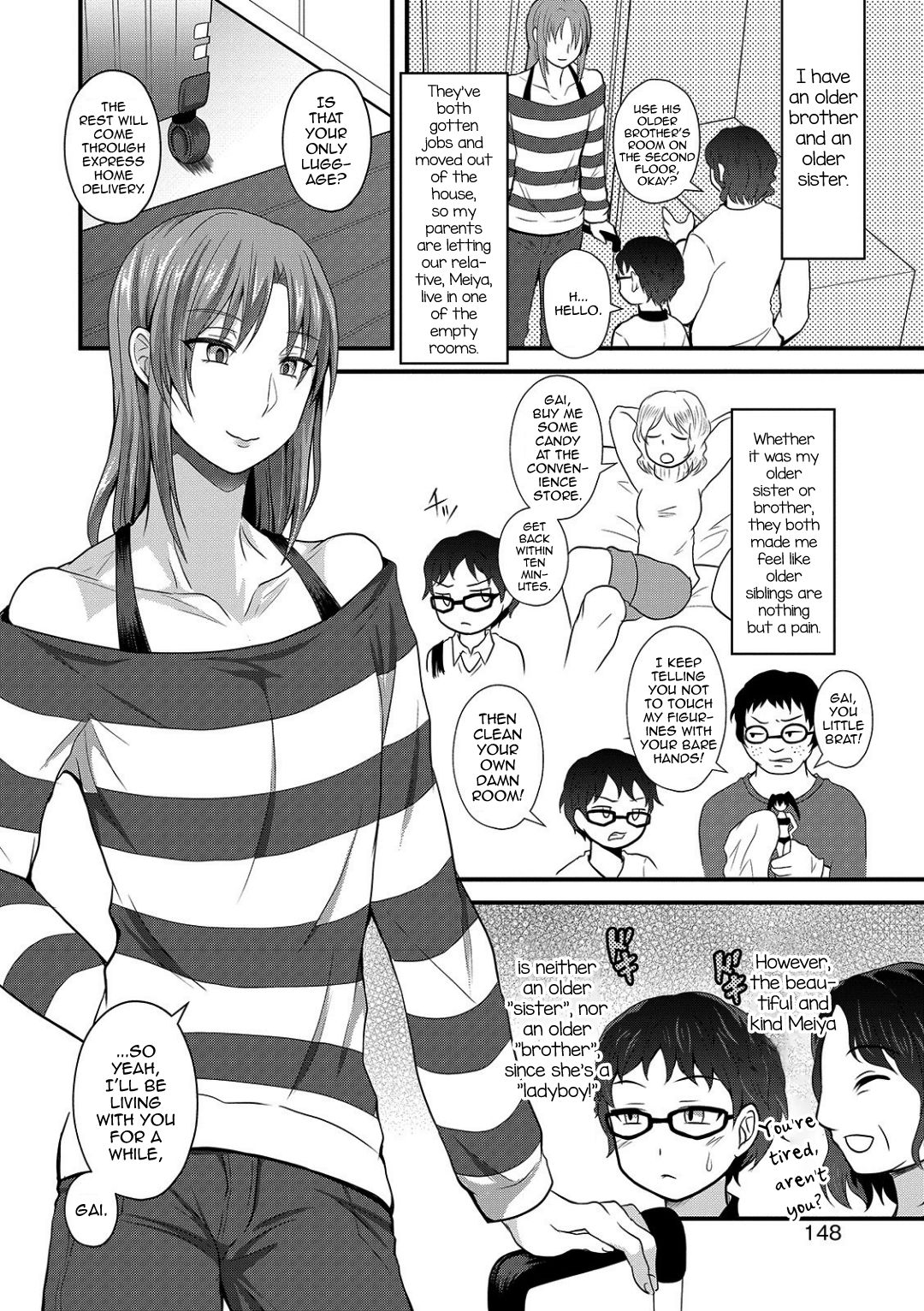 Incest Series — My Hot Older Sister Comes Over [Egami]