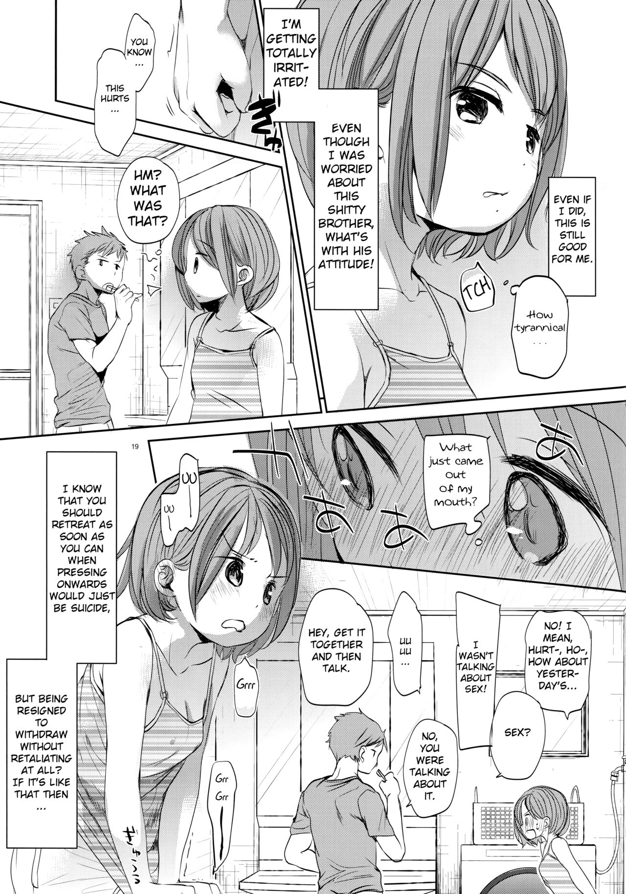 Incest Series — My Little Sister Fucks Me Hard and Never Disappoints [C92 Okadatei Okada Kou English]