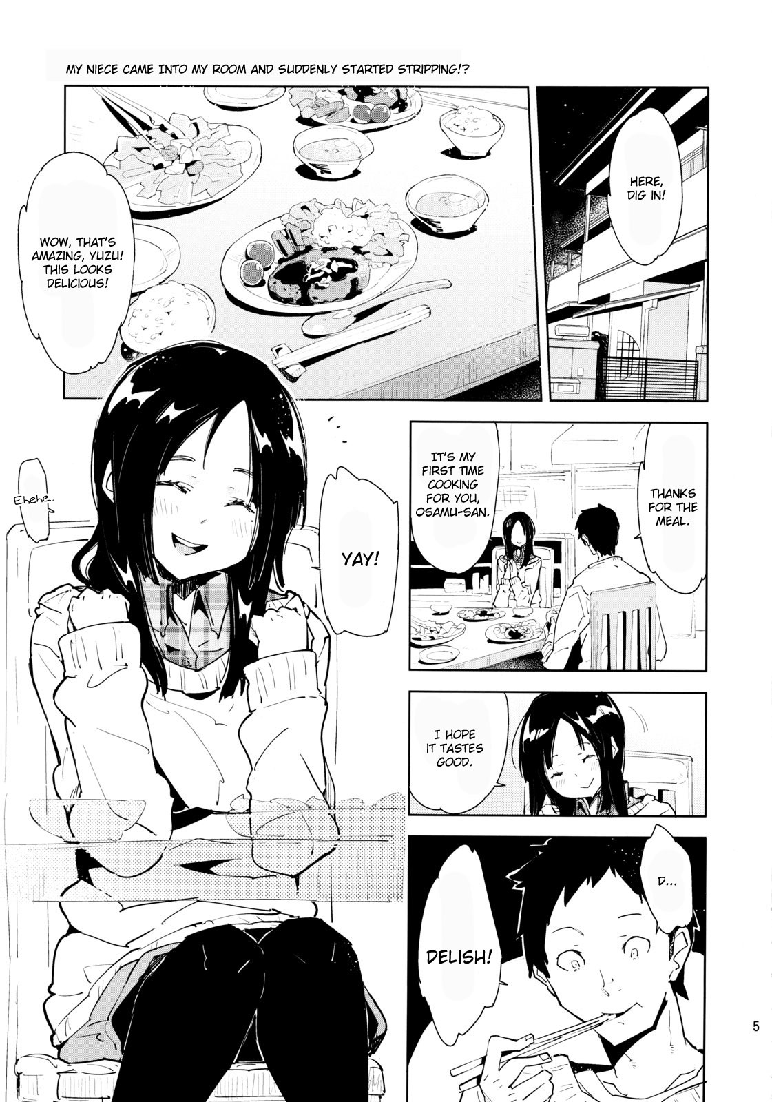 Incest Series — My Niece Suddenly Started Stripping Naked In My Bedroom [COMITIA103] [Kabuttari Kaburanakattari (Seihoukei)]