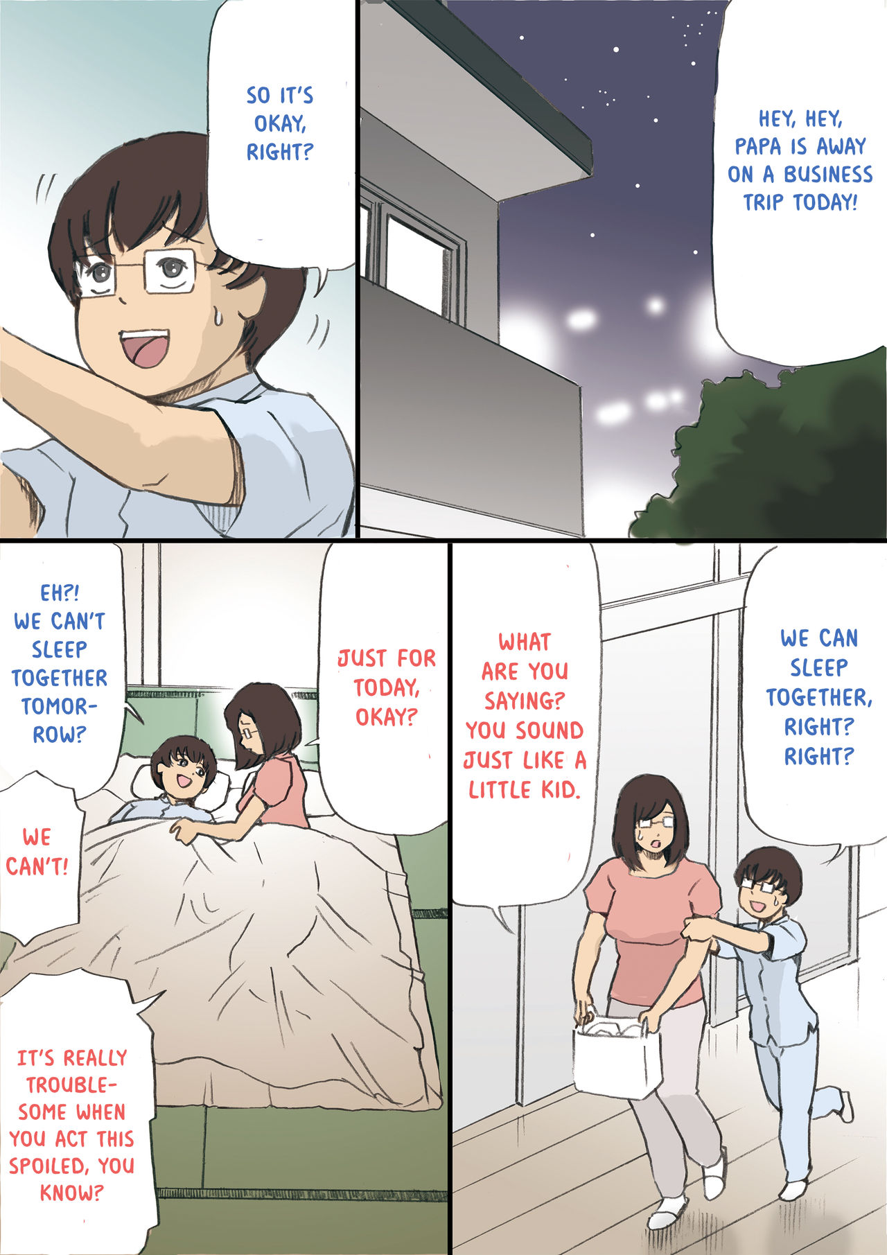 Incest Series — Operation to Get Mom Pregnant!! [Shiki Hanana] [English] [Otokonoko Scans]