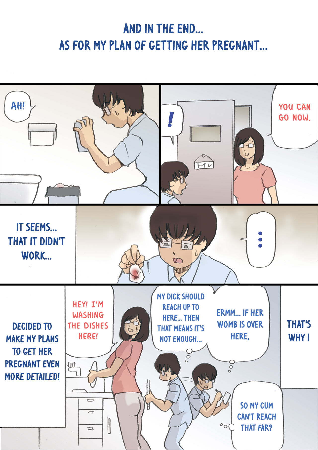 Incest Series — Operation to Get Mom Pregnant!! [Shiki Hanana] [English] [Otokonoko Scans]