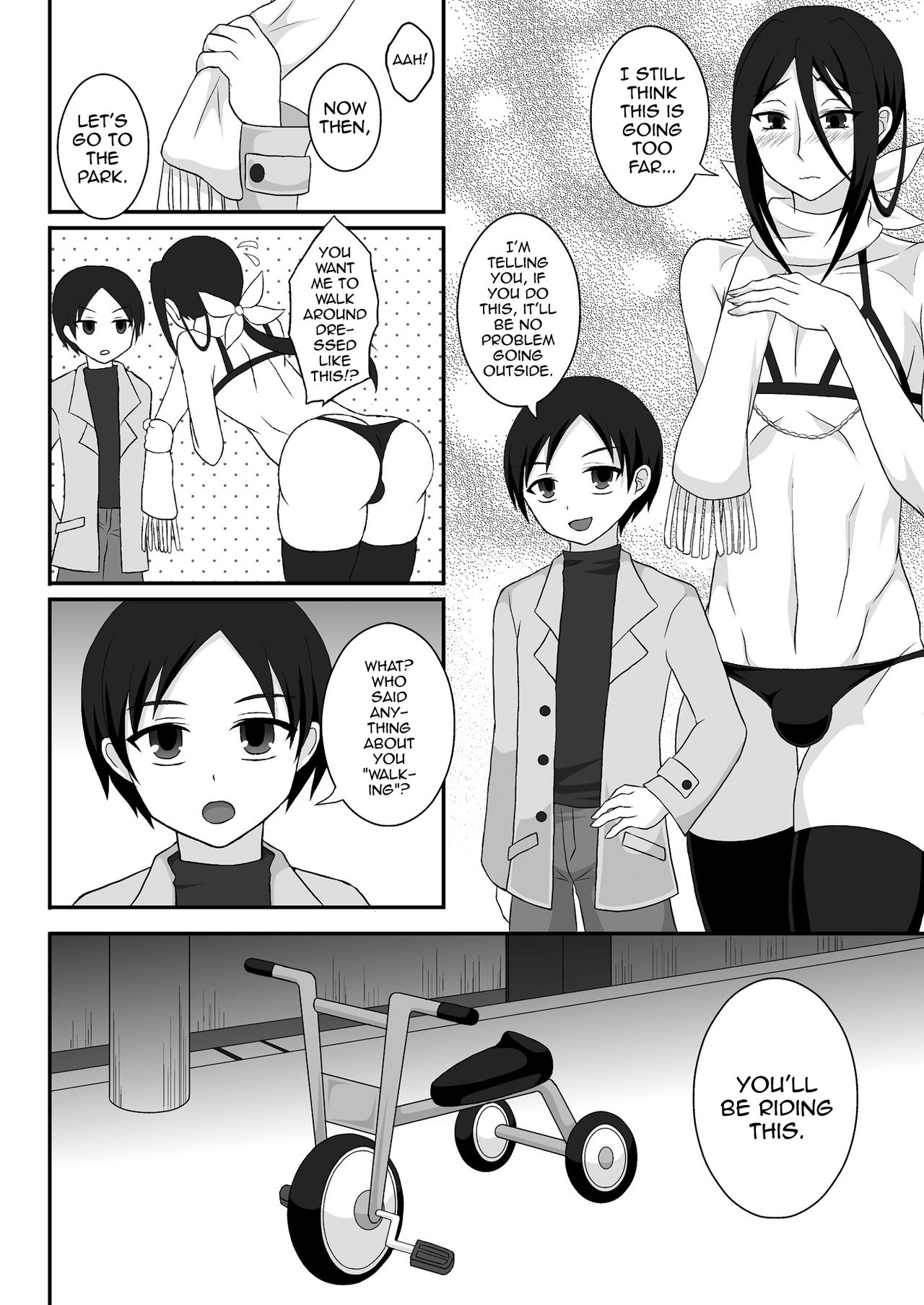 Incest Series — Outdoor Training of a Shut-In Big Sister