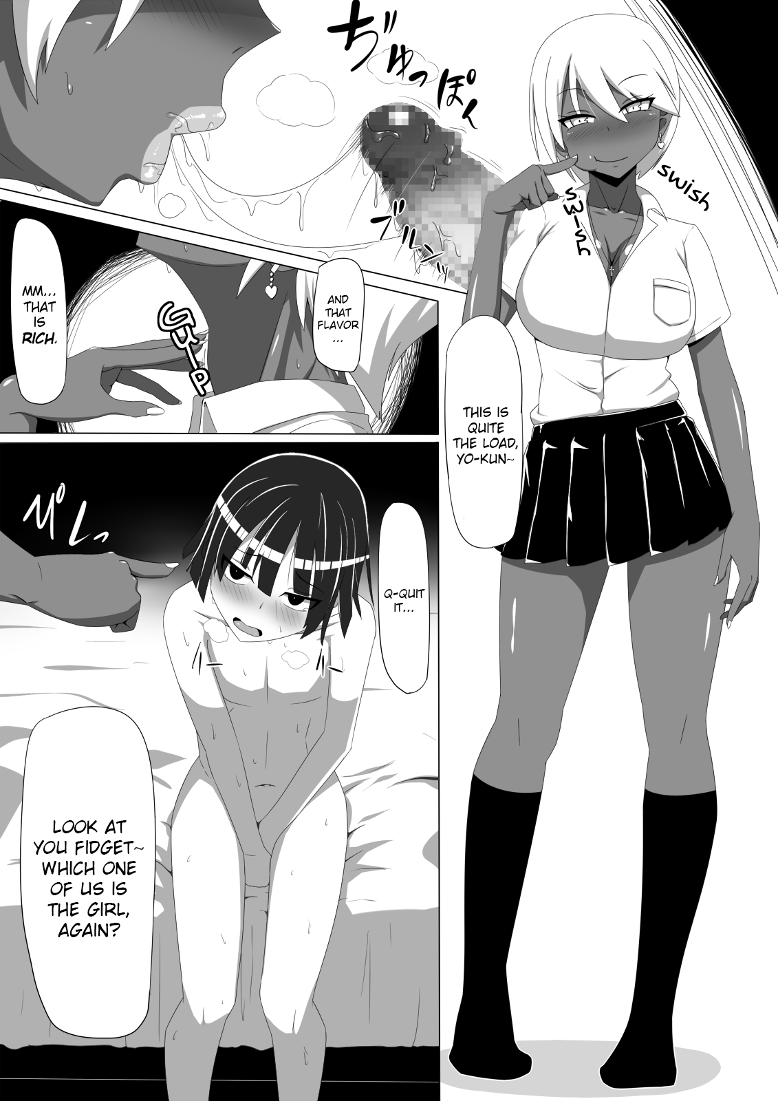 Incest Series — Secret Hardcore Sex Between Cousins  Gyaru Fucks Her Shota Cousin  [Himitsu Kessha Vanitas]