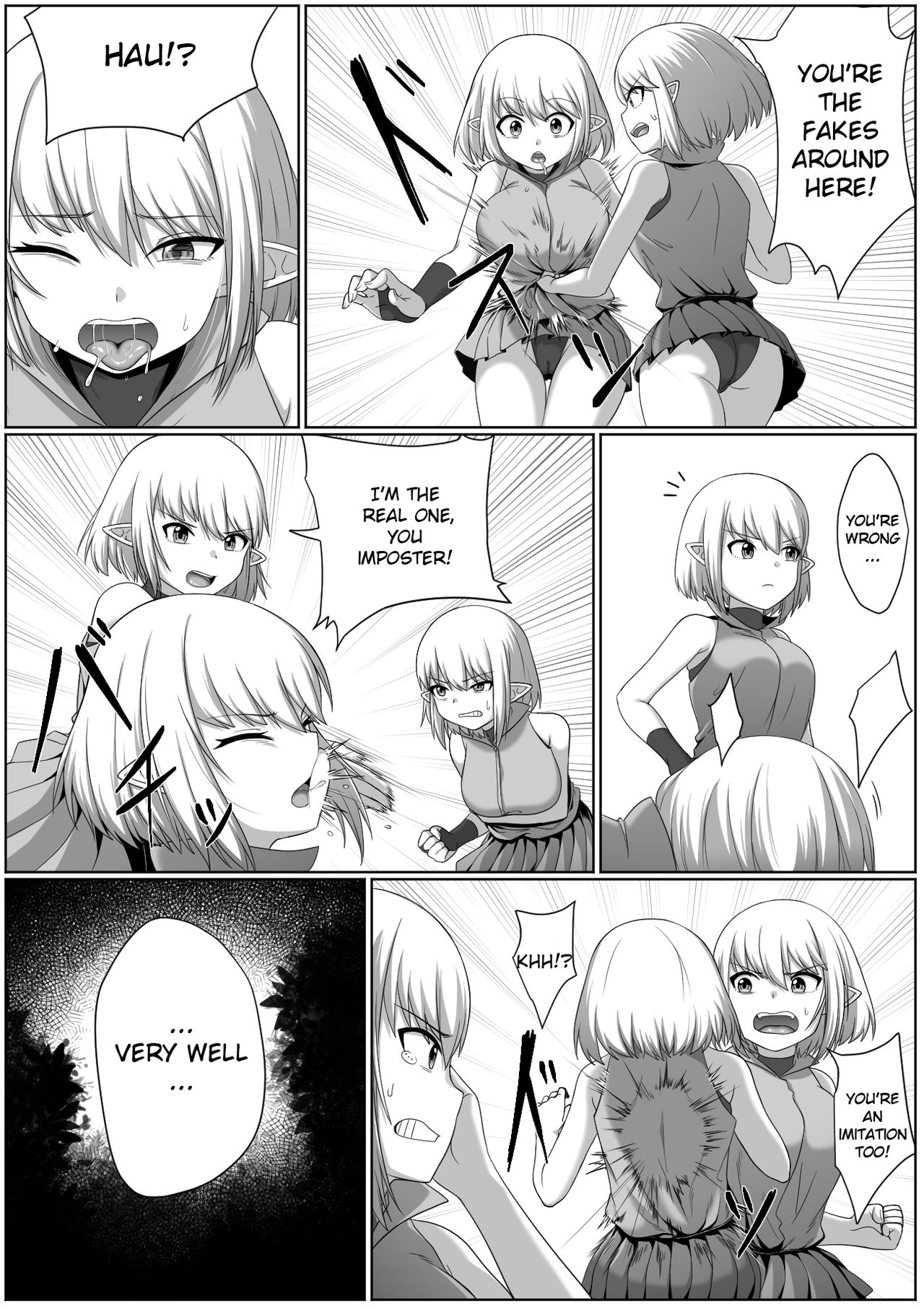 Incest Series — Selfcest Fucking in the Woods