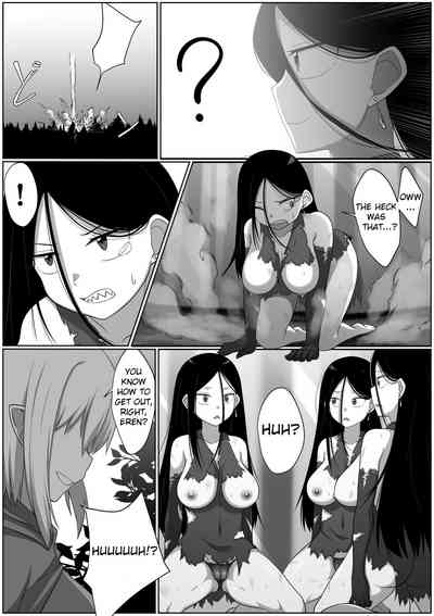 Incest Series — Selfcest Fucking in the Woods