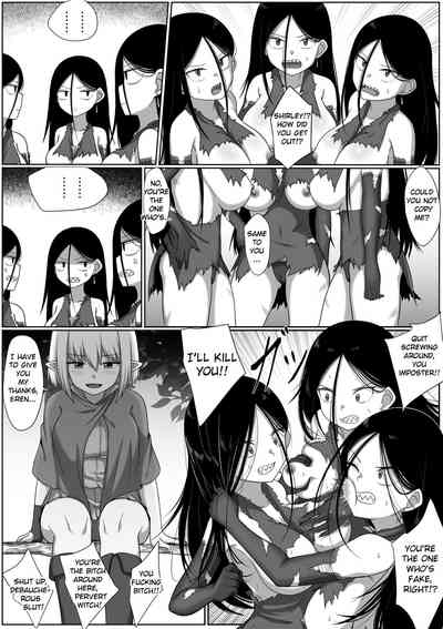 Incest Series — Selfcest Fucking in the Woods