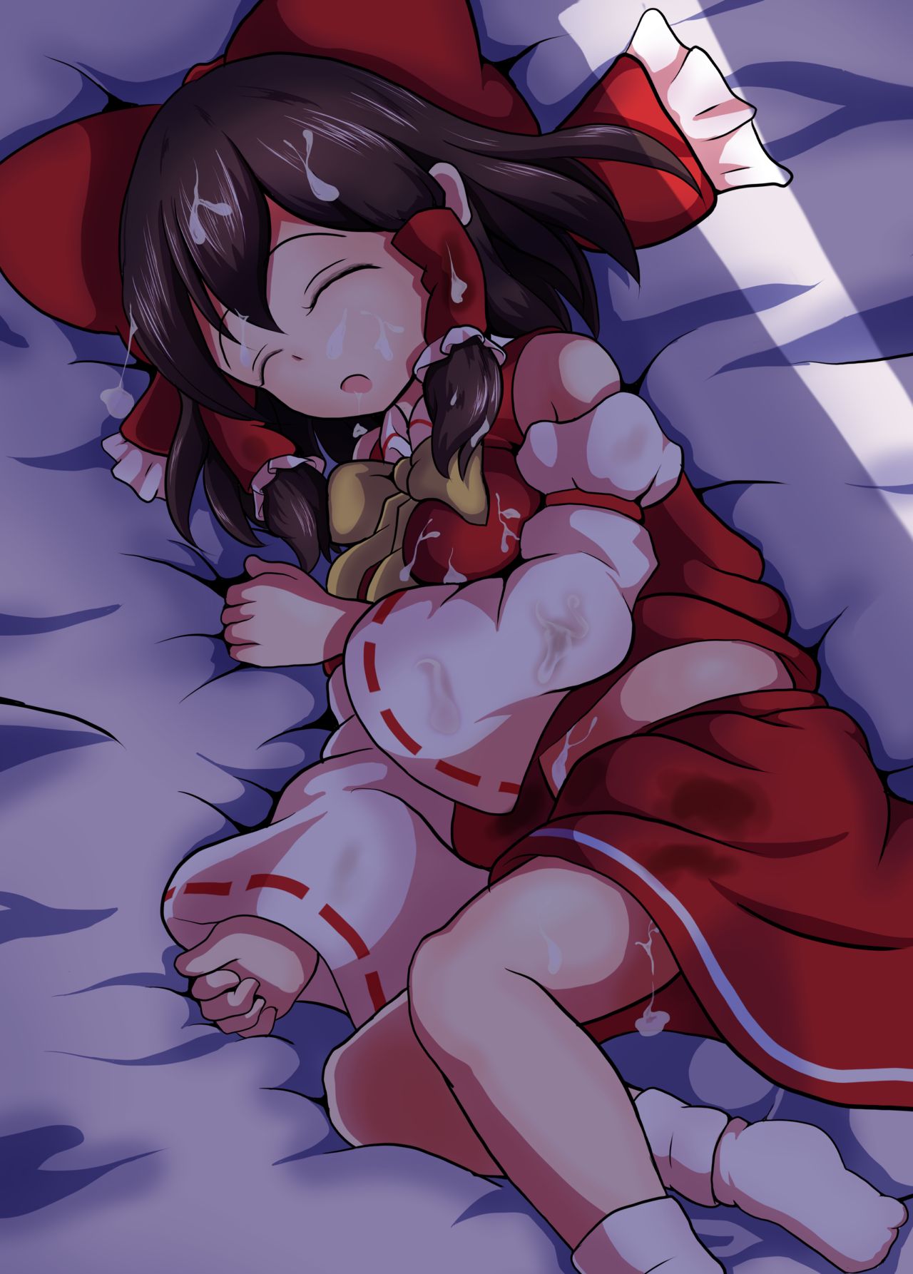 Incest Series — Shrine Maiden Stained White in a Forced Ritual [Mudai Picture (Nioti)]