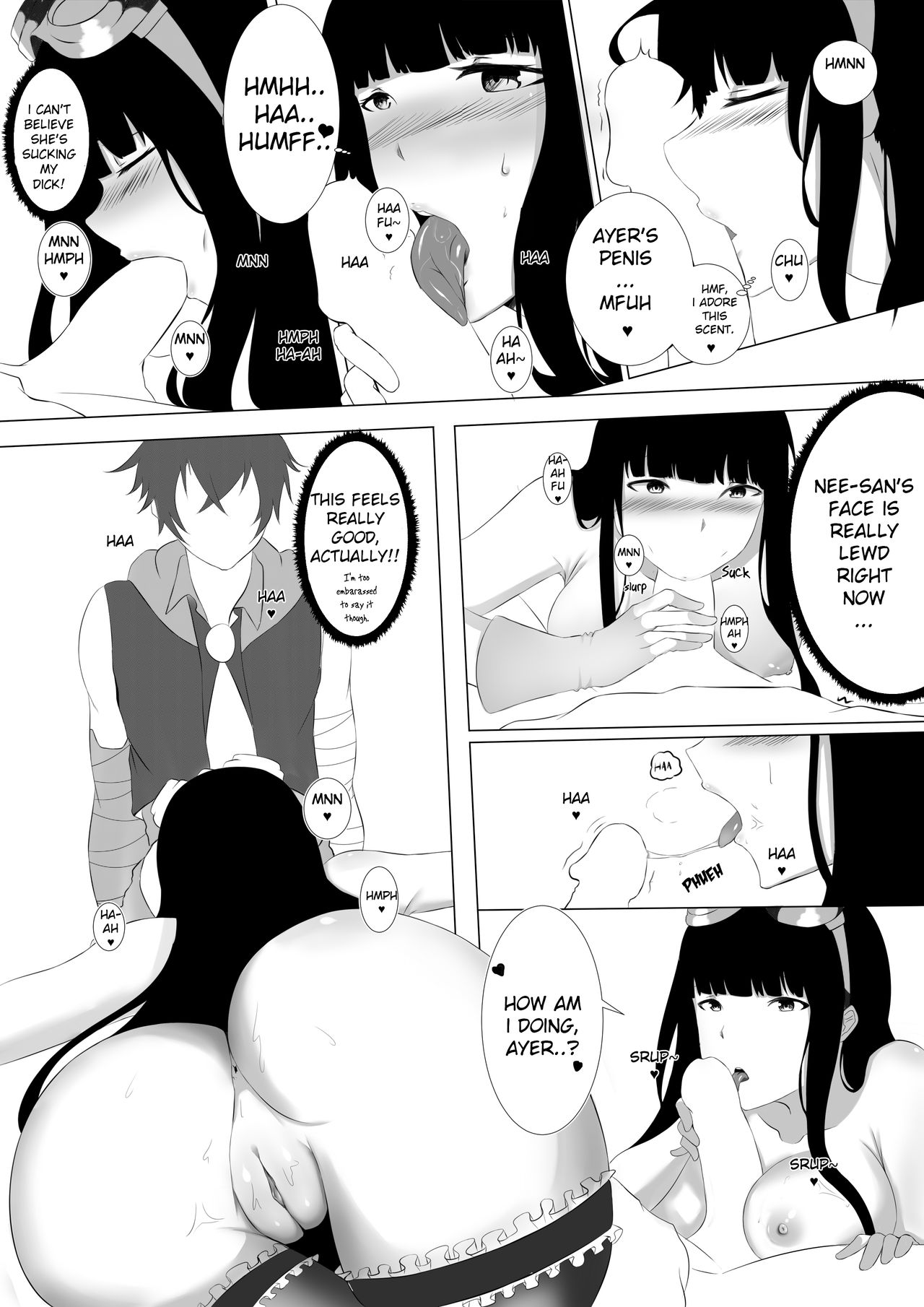 Incest Series —  Sister Fantasy Raw Hardcore Fuck  [COMIFURO 10] [Jualan Demi Modal Gacha (Deroo)]