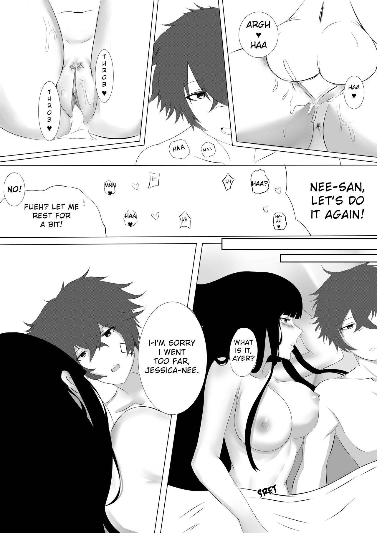 Incest Series —  Sister Fantasy Raw Hardcore Fuck  [COMIFURO 10] [Jualan Demi Modal Gacha (Deroo)]