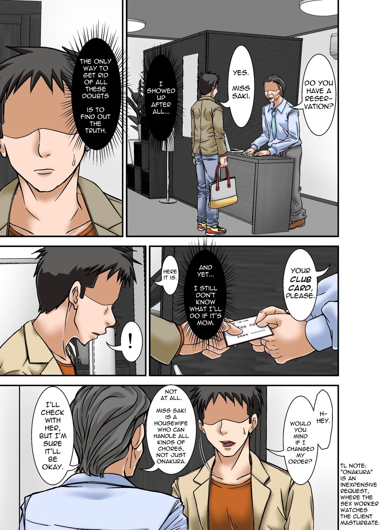 Incest Series — Son Discovers Mother’s Secret Life as a Prostitute [Hoyoyodou]