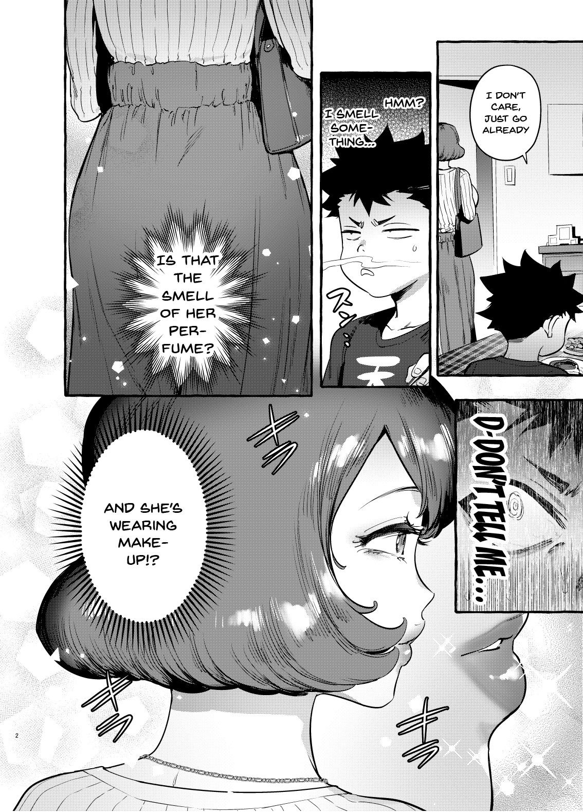 Incest Series — Your Mother’s Huge Futa Cock Blasts Premature Cum [Hibon (Itami)]