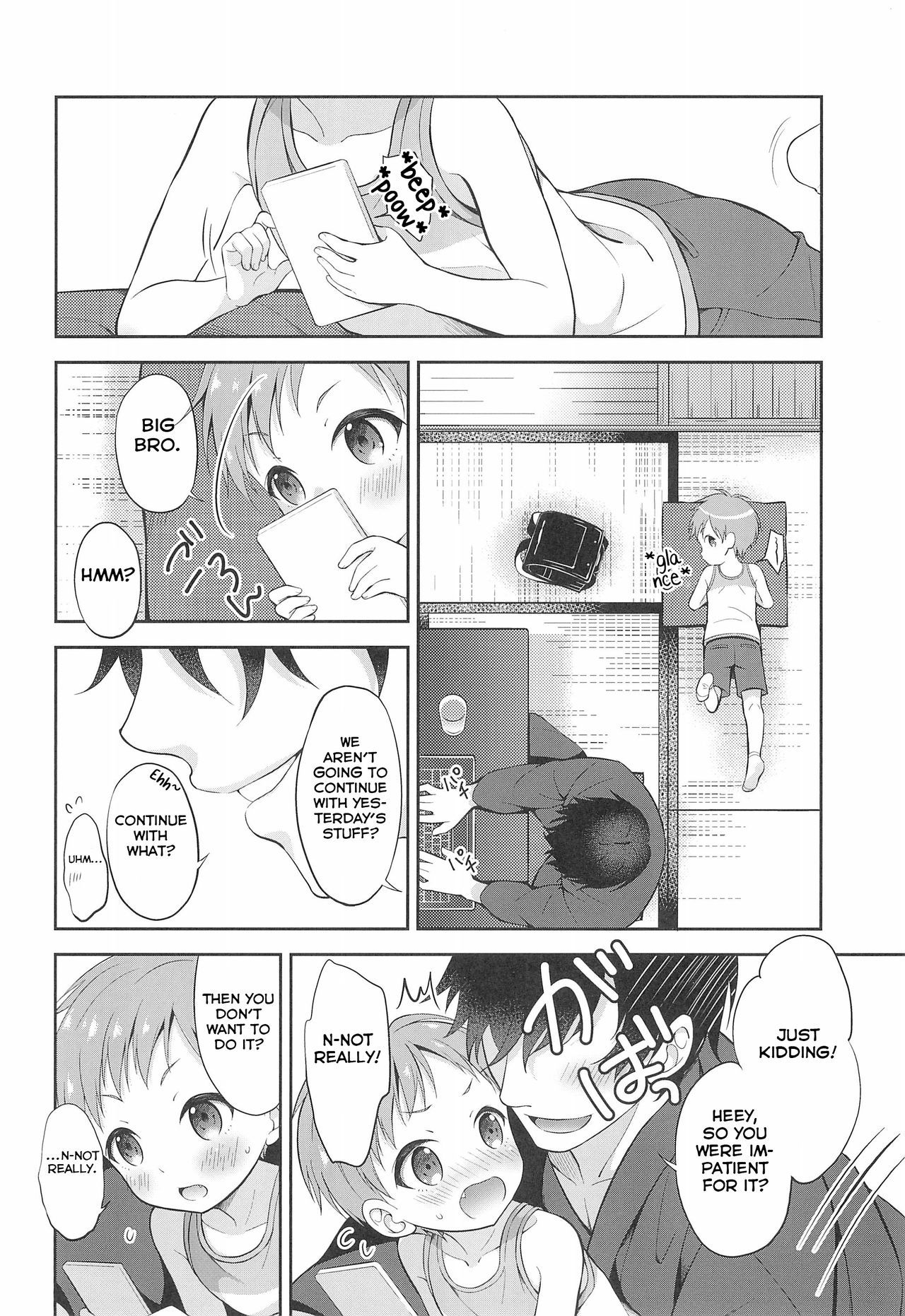Innocent Schoolgirl Series — Tennen Shimakko Harune-kun  [C96] [Shishunki Paradigm (Amu)] [English] [Yuuta’s Blog]