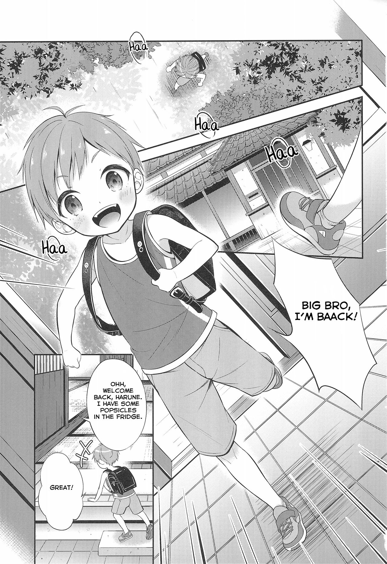 Innocent Schoolgirl Series — Tennen Shimakko Harune-kun  [C96] [Shishunki Paradigm (Amu)] [English] [Yuuta’s Blog]