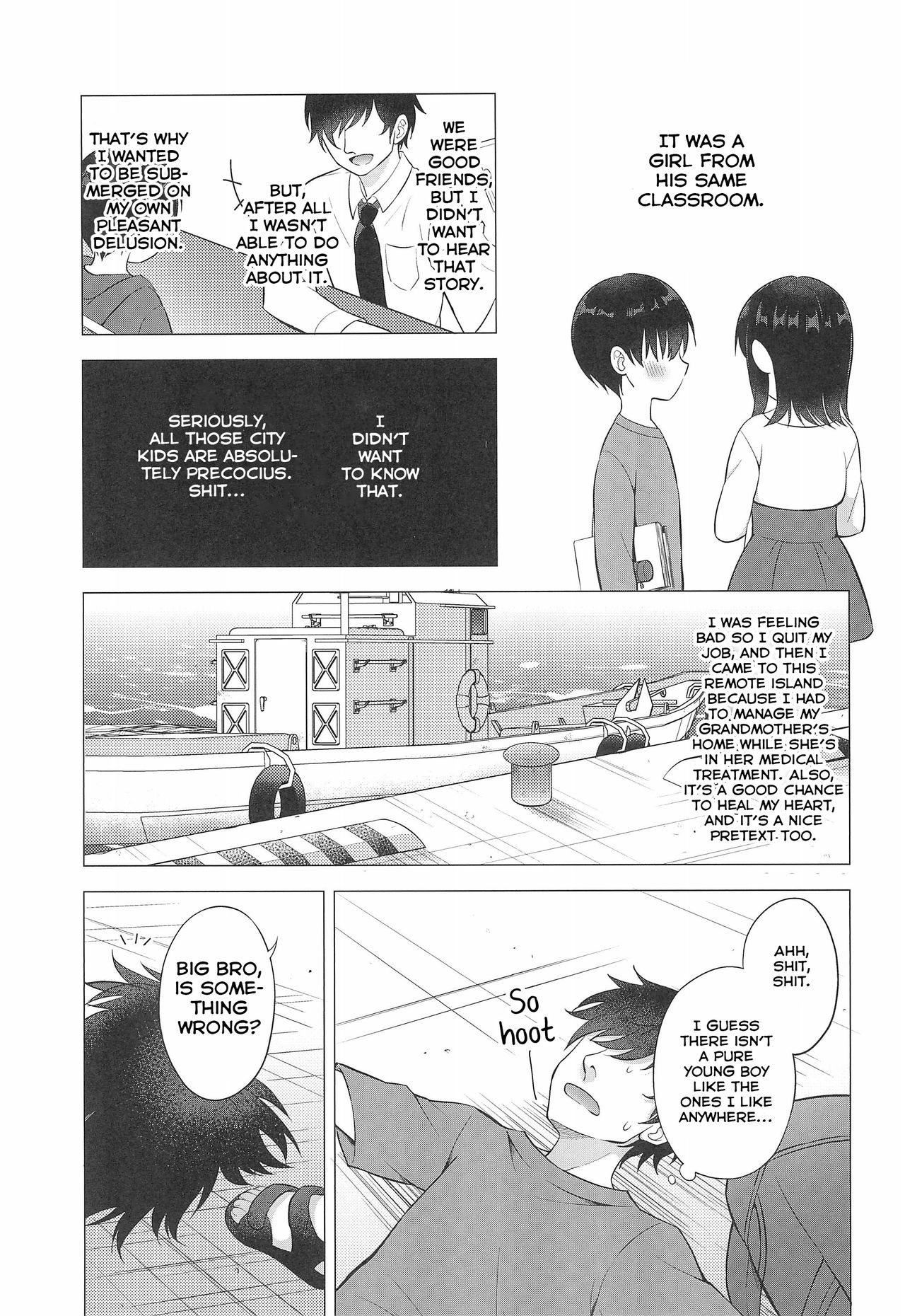 Innocent Schoolgirl Series — Tennen Shimakko Harune-kun  [C96] [Shishunki Paradigm (Amu)] [English] [Yuuta’s Blog]