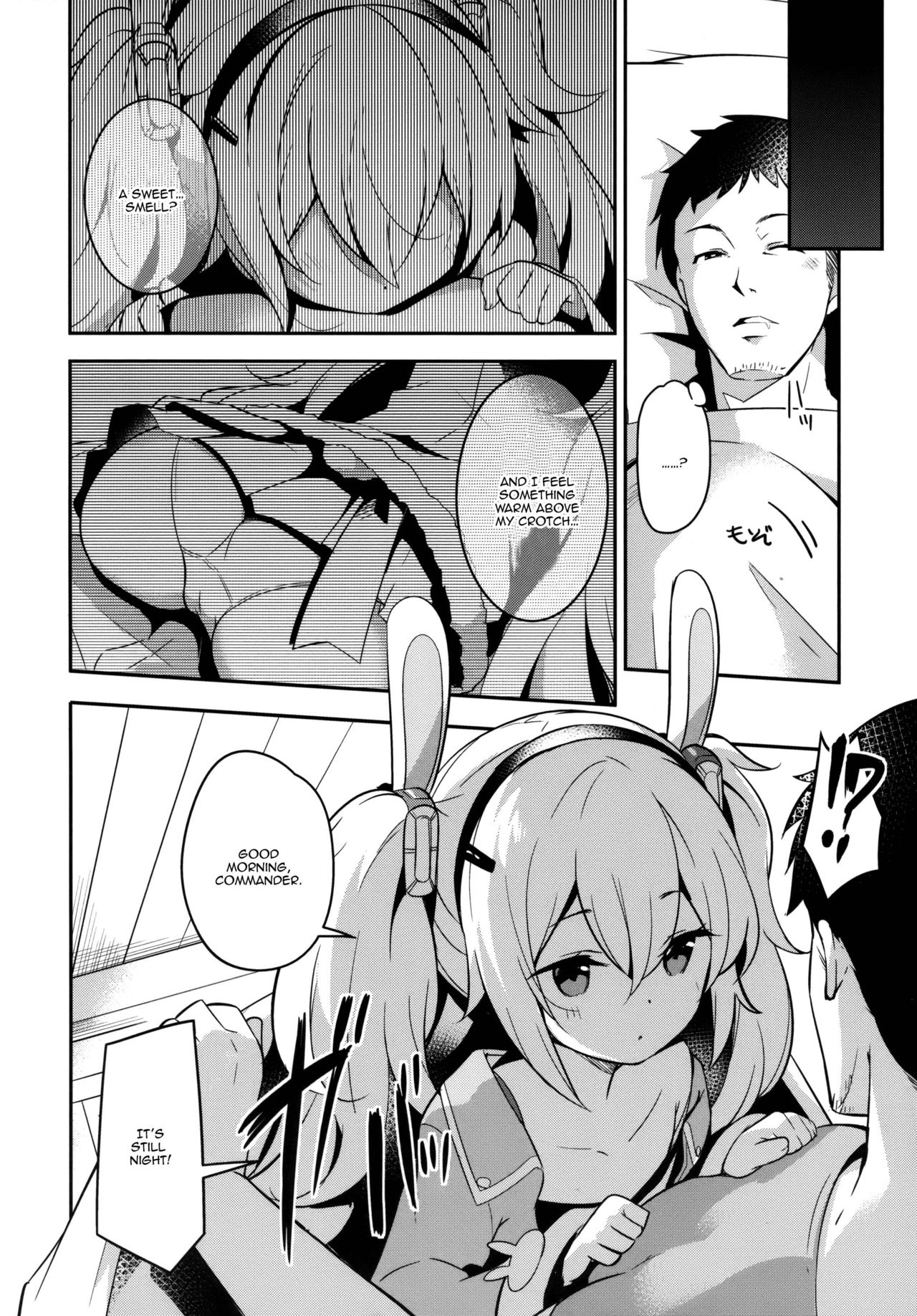 Insomniac Series — Sleepy Bunny Gets Fucked Hard All Night Long [Azur Lane Laffey]