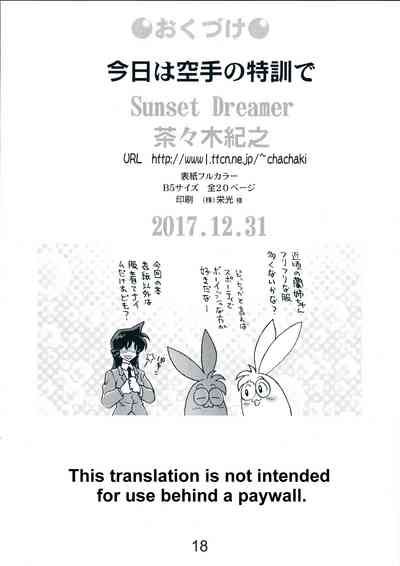 Intense Training Series — Karate Practice Turns Into Hardcore Fucking [Sunset Dreamer (Chachaki Noriyuki)]