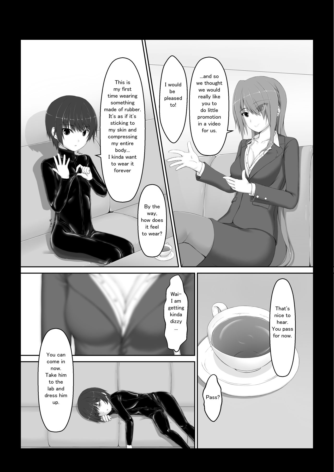 Interracial Series — First Black Cock Banging Tight White Pussy [Mousou Bijutsubu (Sho-yan)]