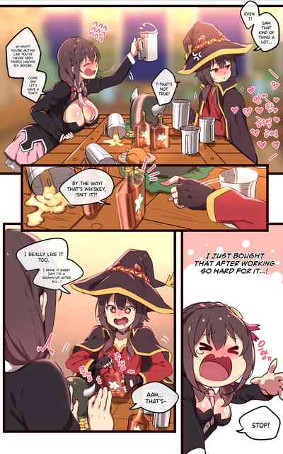 Isekai Gangbang Series — Horny Goddess Aqua and Megumin Fucked Rough in Fantasy World [ooyun]