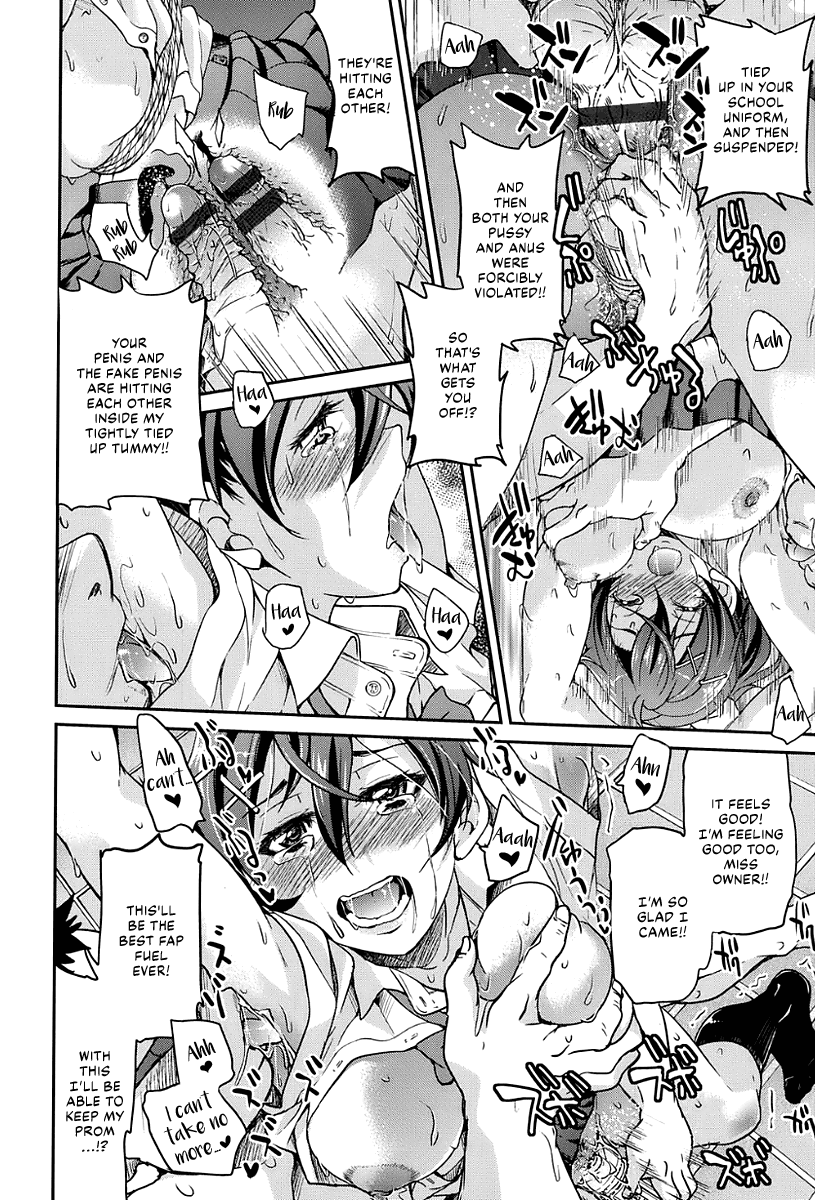 JK Schoolgirl Series — Horny Manga Goddess in Uniform Gets Fucked