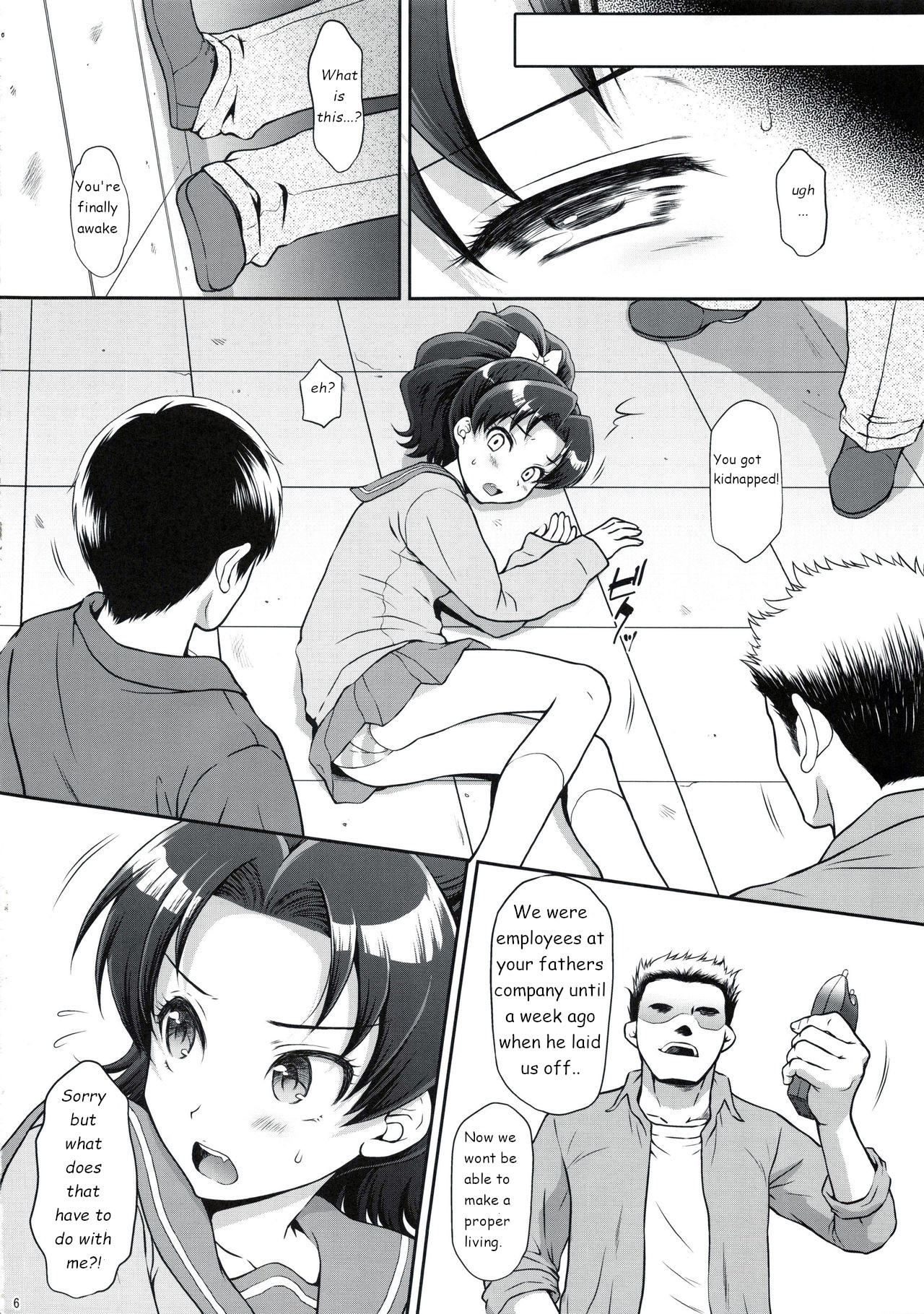 Kidnapping Series —  Blue’s Abduction and Brutal Rape  [C92 U.R.C Momoya Show-Neko English]