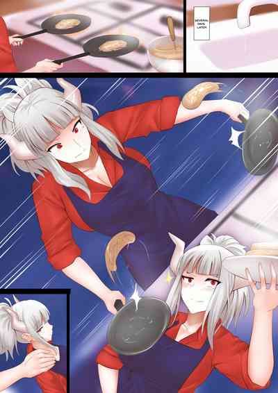 Kitchen Series — Wet Pancake Fuck Challenge With Busty Helltaker Girls [Ginhaha]