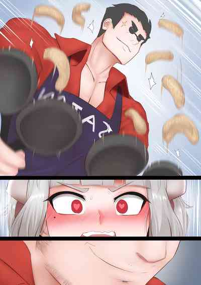 Kitchen Series — Wet Pancake Fuck Challenge With Busty Helltaker Girls [Ginhaha]