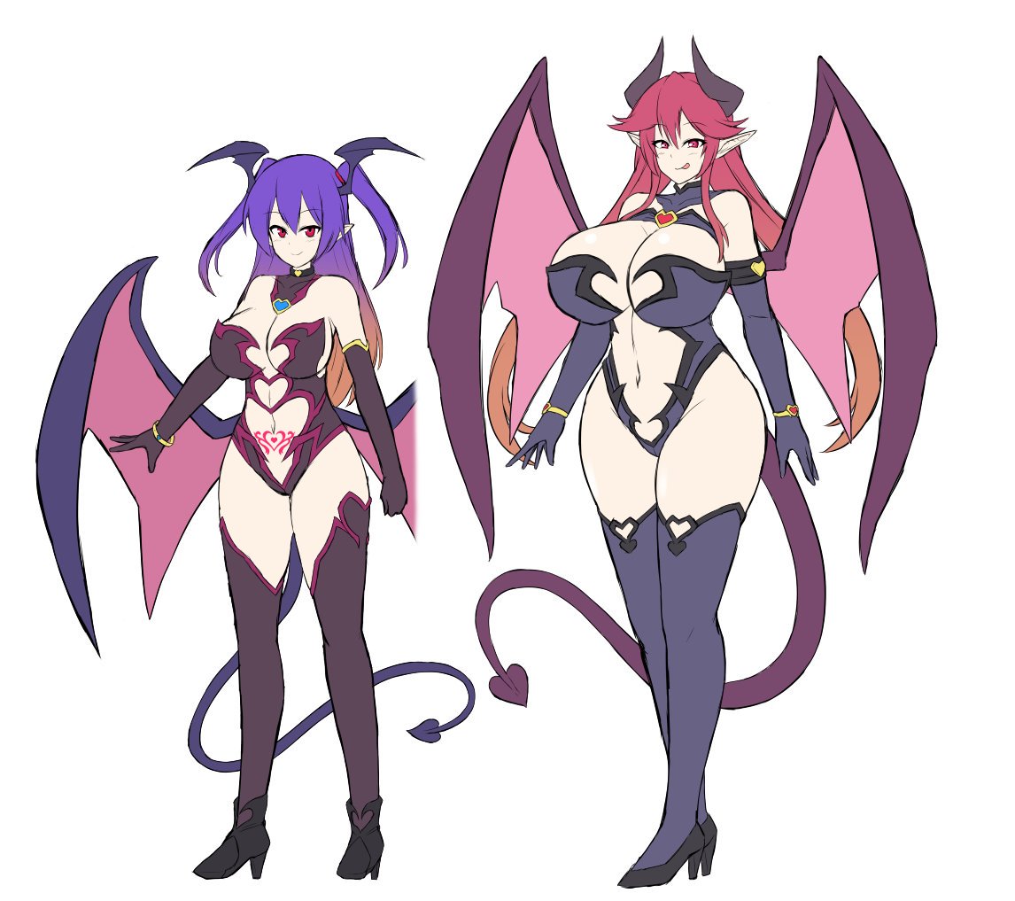 Lesbian Series — Succubus Lust Crest Pleasure Training [COMIC1☆15 Ikameshi Shokudou]