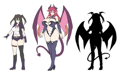Lesbian Series — Succubus Lust Crest Pleasure Training [COMIC1☆15 Ikameshi Shokudou]