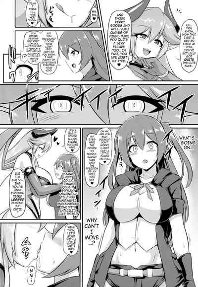 Lesbian Series — Succubus Lust Crest Pleasure Training [COMIC1☆15 Ikameshi Shokudou]