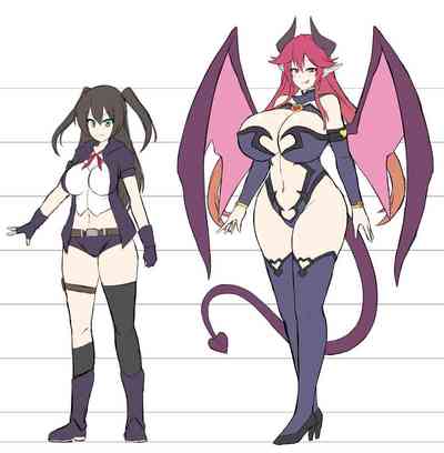 Lesbian Series — Succubus Lust Crest Pleasure Training [COMIC1☆15 Ikameshi Shokudou]