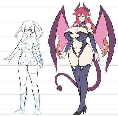 Lesbian Series — Succubus Lust Crest Pleasure Training [COMIC1☆15 Ikameshi Shokudou]