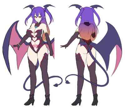 Lesbian Series — Succubus Lust Crest Pleasure Training [COMIC1☆15 Ikameshi Shokudou]