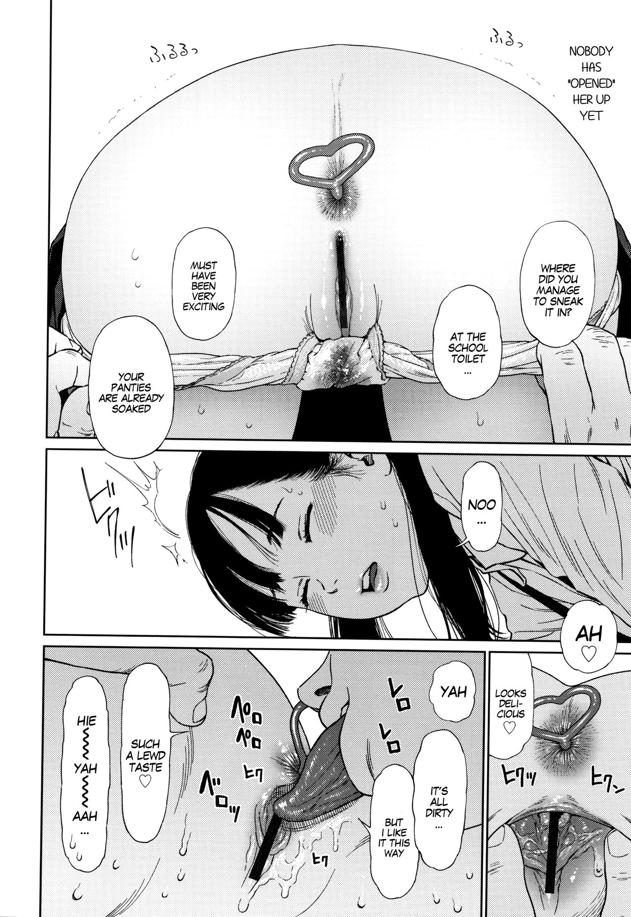 Lesbian Teens Series — The Girllove Diary Chapters 1-3 English [Higashiyama Show]