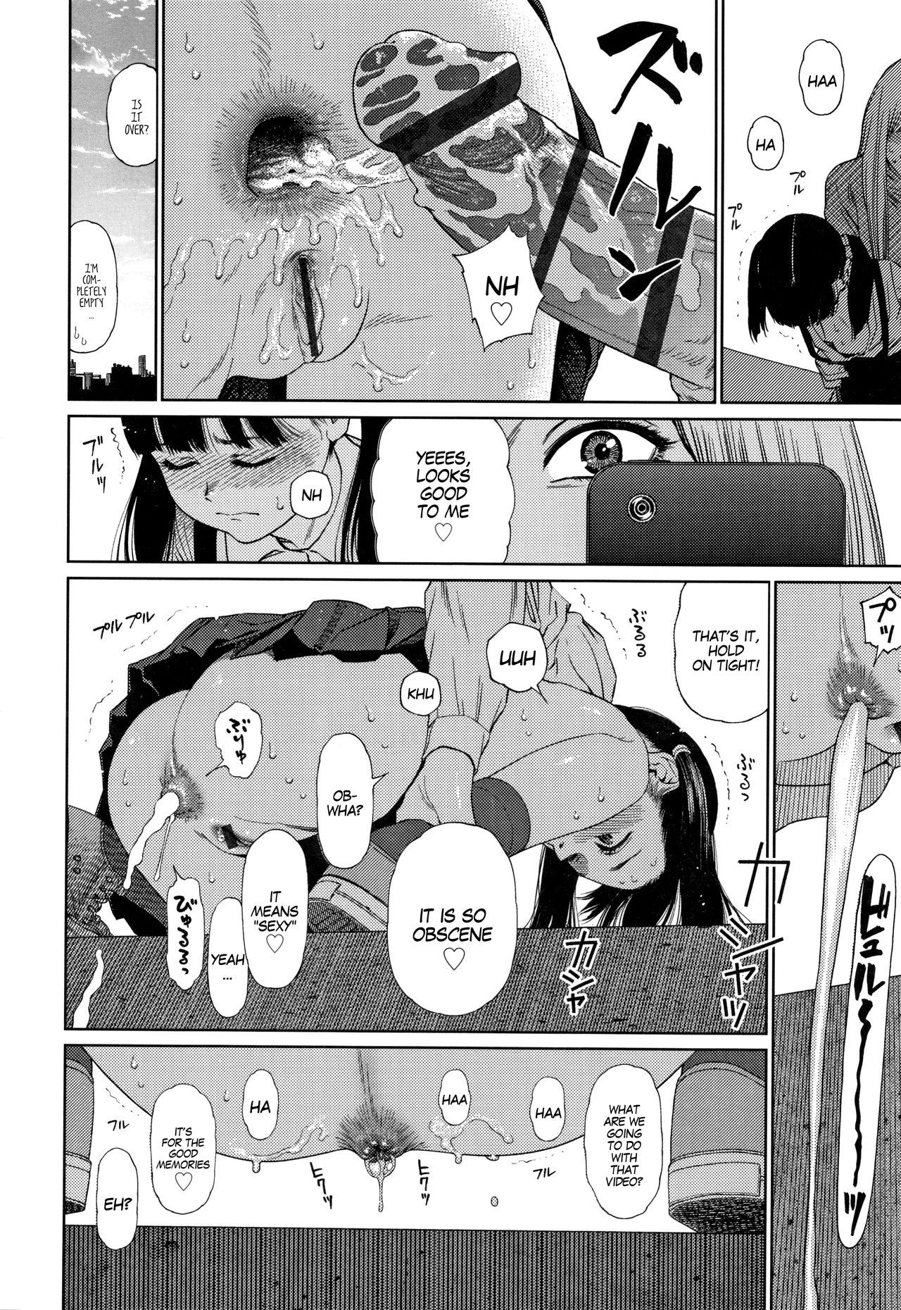 Lesbian Teens Series — The Girllove Diary Chapters 1-3 English [Higashiyama Show]