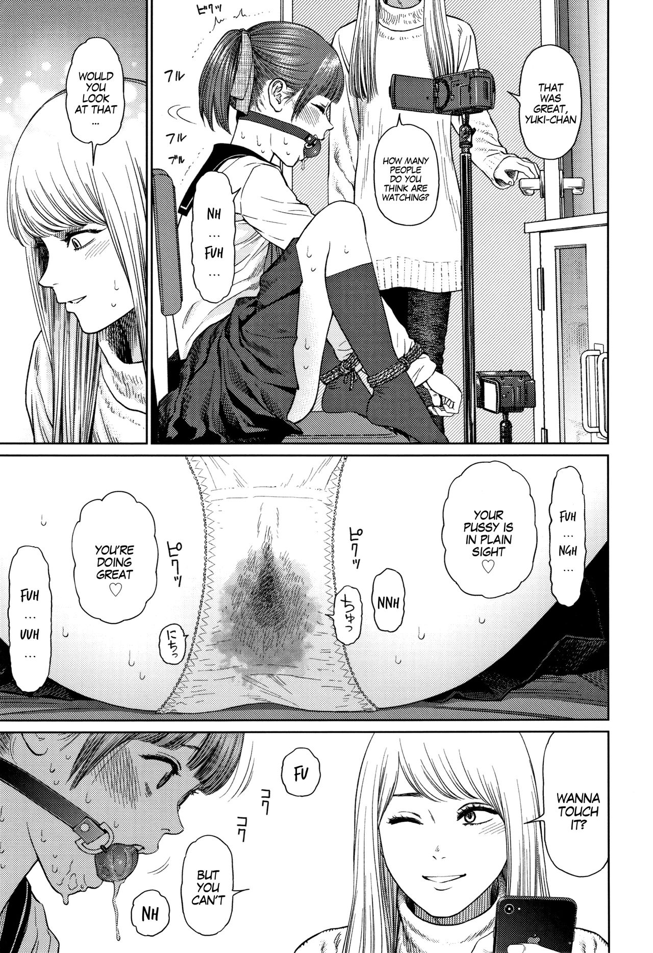 Lesbian Teens Series — The Girllove Diary Chapters 1-3 English [Higashiyama Show]