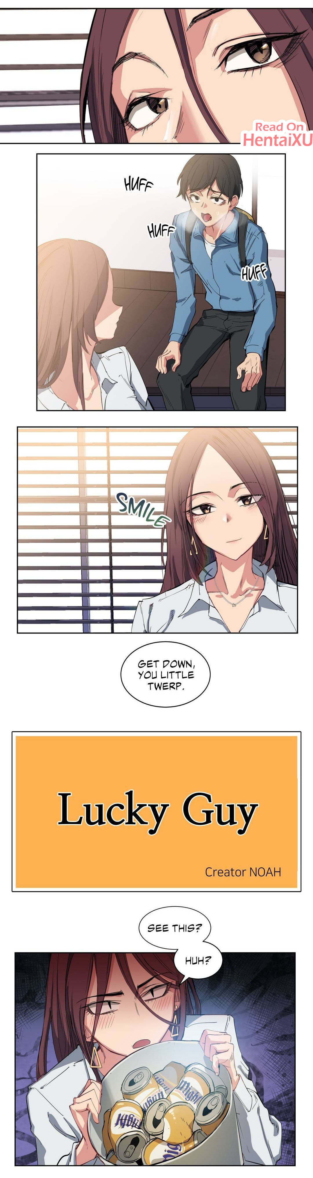Lucky Guy Series — Lucky Bastard Gets Wild Hentai Action [Noah]