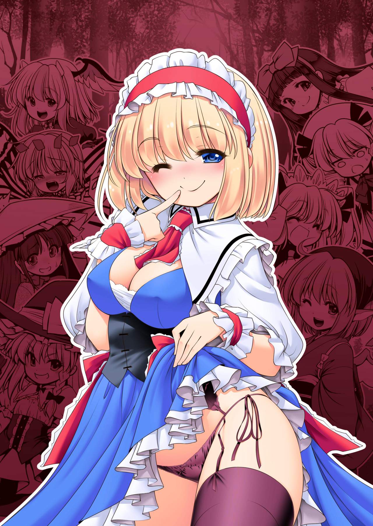 Magical Forest Series — Wet Magical Forest Soaked in Cum [Yosutebito na Mangakaki (Tomoki Tomonori) Touhou Project English Xzosk Digital]