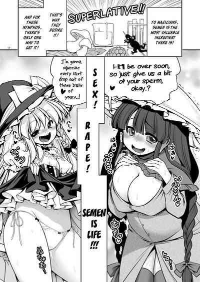 Magical Forest Series — Wet Magical Forest Soaked in Cum [Yosutebito na Mangakaki (Tomoki Tomonori) Touhou Project English Xzosk Digital]